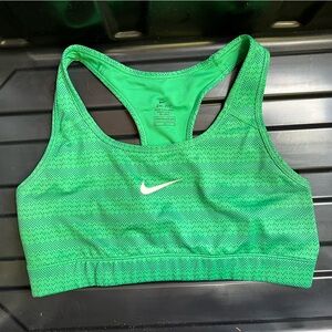 Nike Green Dri-FIT Sports Bra